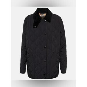 Burberry women’s Quilted Jacket Black S new
